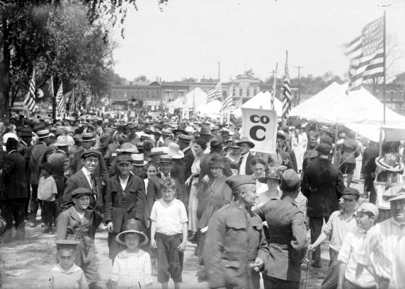 (32289) First World War, Return of Troops, 339th Infantry, Detroit, 1919
