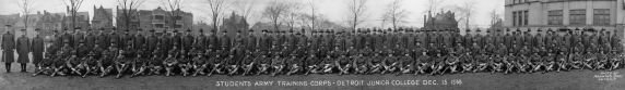 (32306) First World War, Student Army, Detroit, 1918