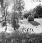 (32336) Counselors and Campers on the Grounds, Merrill-Palmer Summer Camp