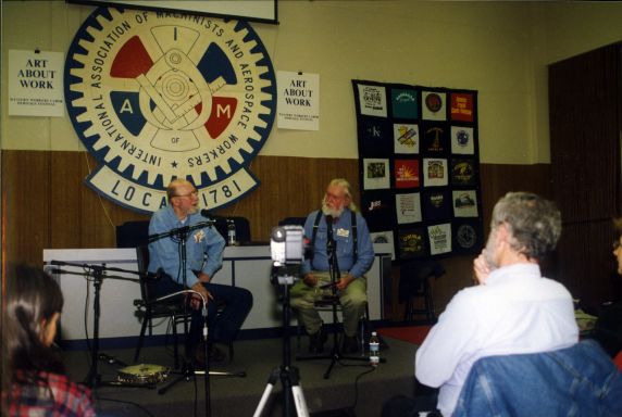 (32385) Utah Phillips and Pete Seeger, "Art About Work" Session, circa 2000