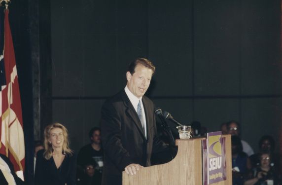 (32443) Al Gore at legislative conference, Washington DC, 1999