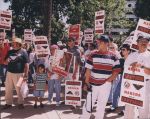 (32469) Justice for Janitors demonstration, Local 1877, Sacramento CA, 1997