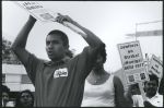 (32553) Justice for Janitors strike, Local 1877, Oakland CA, 1996