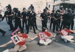 (32605) J4J civil disobedience, Local 399, Los Angeles CA, 1995