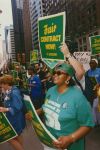 (32824) AFSCME convention delegates rally, 1996