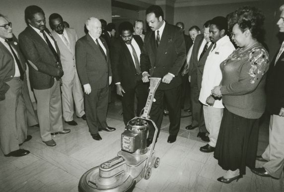 (33028) Jesse Jackson at SEIU Executive Board meeting