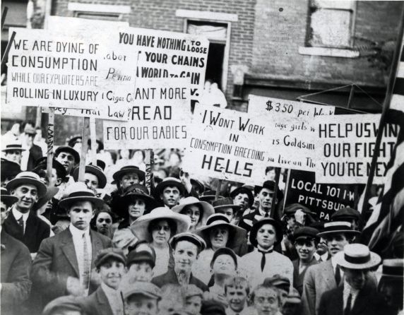 (33287) Strikes, Cigar Workers, Pittsburgh, Pennsylvania, 1913