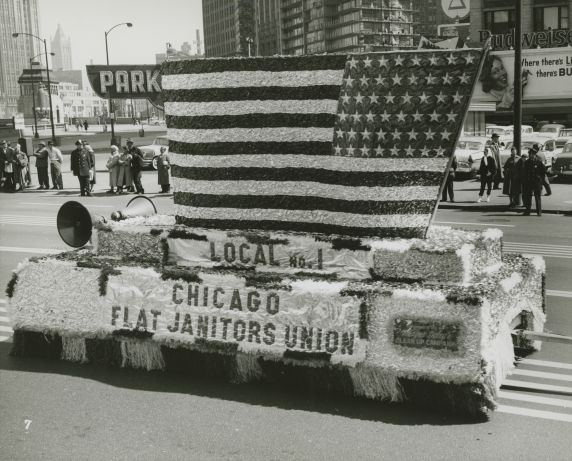 (33500) BSEIU Local 1 parade float