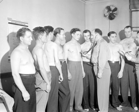 (33615) Recruitment, Army, Detroit, 1941