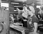 (33623) War Industry, Women Workers, Cadillac Motor Car Company, 1942