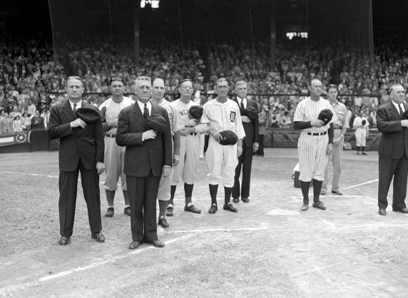 (33653) Baseball, Wartime Events, Detroit, 1941