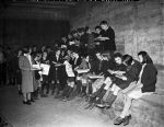 (33655) Air Raid Drills, Schools, Northville, 1942