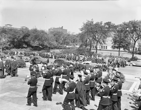 (34342) Wayne University; Commencement , Detroit, Michigan, 1948