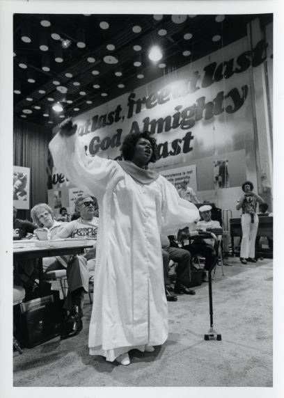 (34358) Choir Conductor, AFSCME International Convention, Las Vegas, 1978