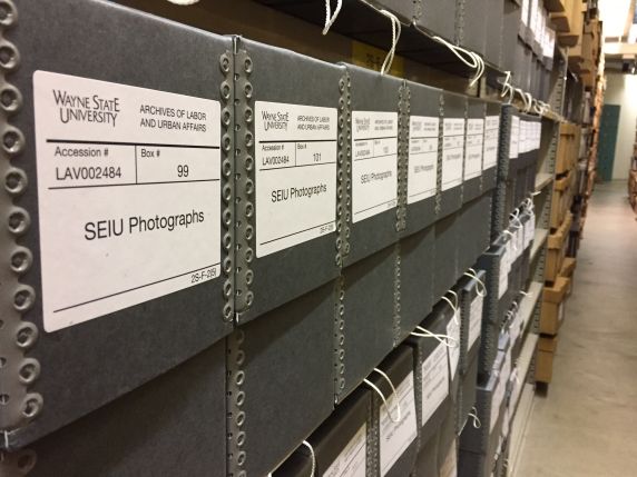 (35299) SEIU Photographs boxes