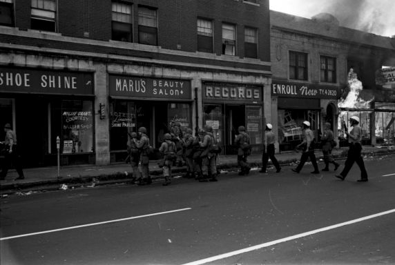 (35797) Tony Spina Photographs; Civil Disturbance; 1967