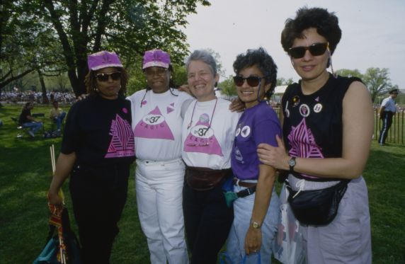 (36001) AFSCME, District Council 37 Members at Gay Rights March, 1993