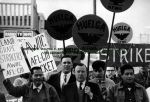 (362) Walter Reuther marches with striking farm workers