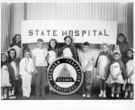 (38390) Children dressed as hospital workers of AFSCME locals 614 and 786, St. Peter, Minnesota, 1948