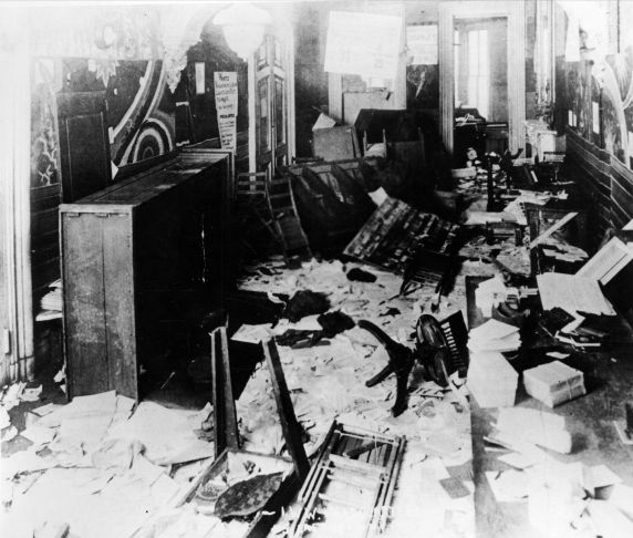 (4787) IWW Hall, New York City, Raids, 1919