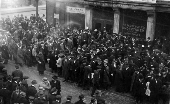 (4879) Joe Hill, Funeral, Chicago, 1915