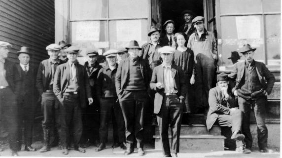 (5019) Lumber Industry, Workers, LWIU #120, Bangor, ME, 1910s-1920s