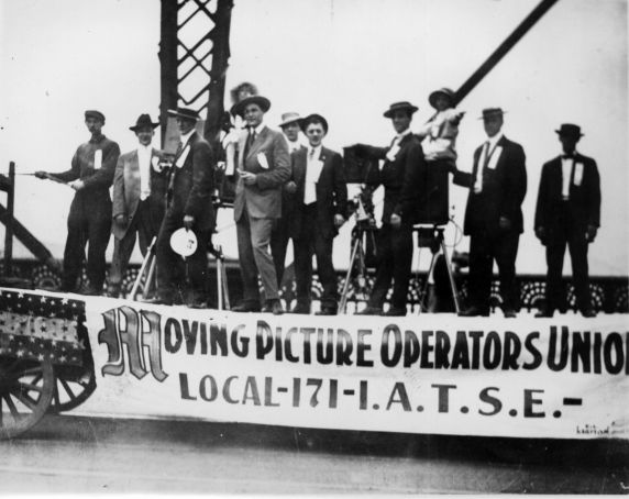 (5111) Motion Picture Operator's Union, I.A.T.S.E, Local 171, 1910s-1920s