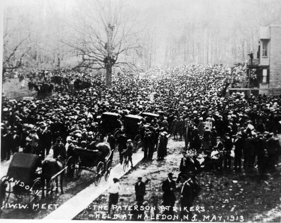 (5165) Paterson Strike, Meetings, Haledon, New Jersey, 1913