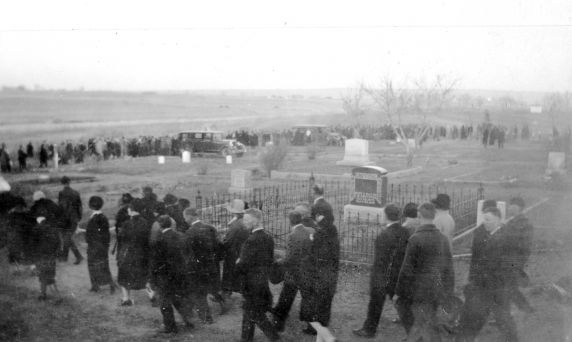 (5747) Colorado Coal Strike, Funerals, Lafayette, 1927