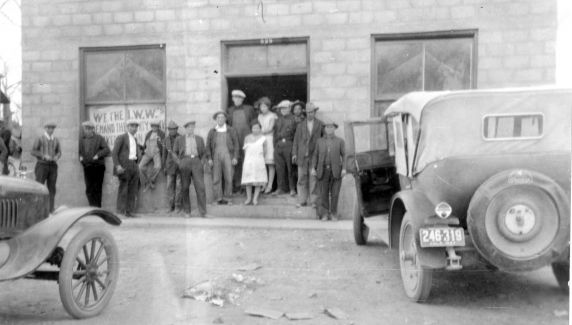 (5750) Colorado Coal Strike, I.W.W. Hall, Trinidad, 1920s