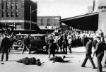 (6579) Strikes, Violence, Truck Drivers, Minneapolis, Minnesota, 1934