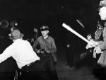 (6593) Strikes, Violence, Steel Workers, Youngstown, Ohio, 1937