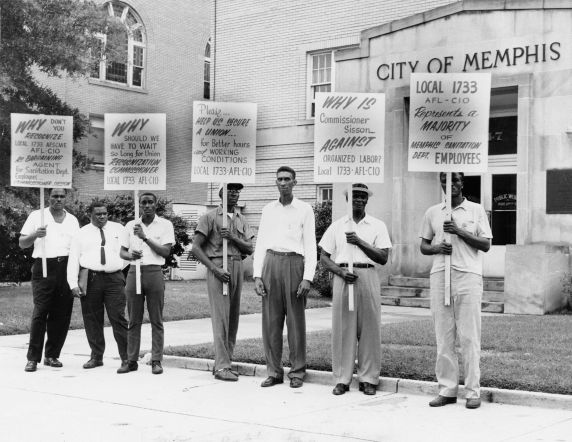 (7483) Memphis Local 1733 picket