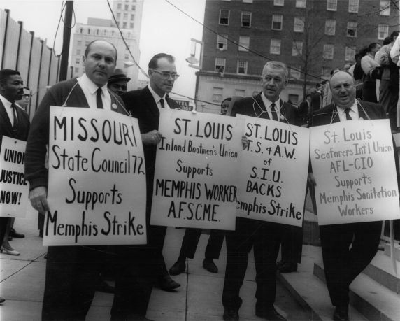 (7487) St. Louis AFSCME workers support Memphis