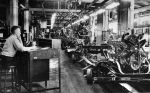 (8754) 1949 Ford Strike, assembly lines, Dearborn, Michigan