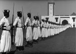 (9149) Senegalese Soldiers, Honor Guard, Rabat, Morocco, 1946