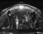 (9901) Utility Tunnels, Workers, Detroit, Michigan, 1956
