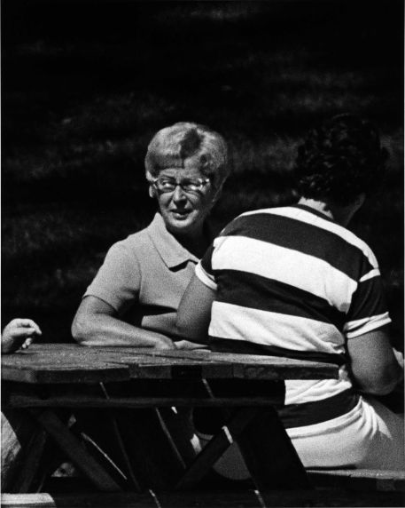 (9948) Portrait, Josephine Hoffa, Mrs. James Riddle Hoffa, Lake Orion, Michigan, 1975