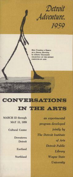 Detroit Adventure, Conversations in the Arts, 1959 