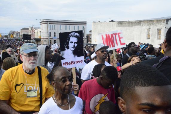 (32830) Civil Rights March on Edmund Pettus Bridge, Alabama