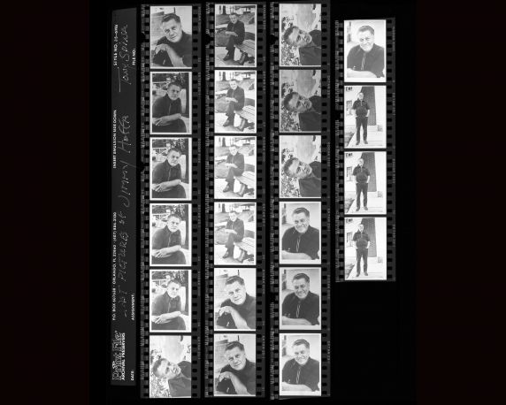 "Last Pictures of Jimmy Hoffa," proof sheet, 1975