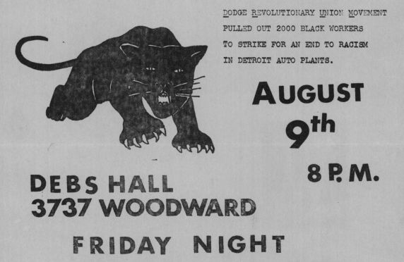 Handbill, DRUM, 1968 (cropped) 