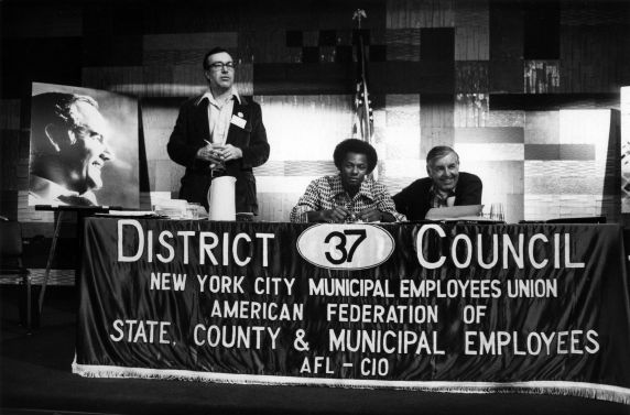 (30486) AFSCME District Council 37 meeting, 1972