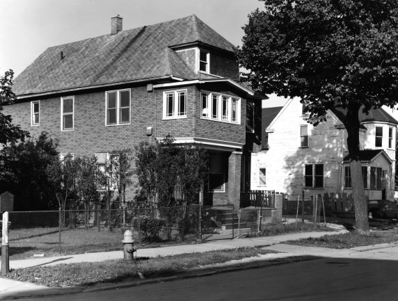 (WSAV002727_109) Neighborhood view, Moran and Trombly, 1981