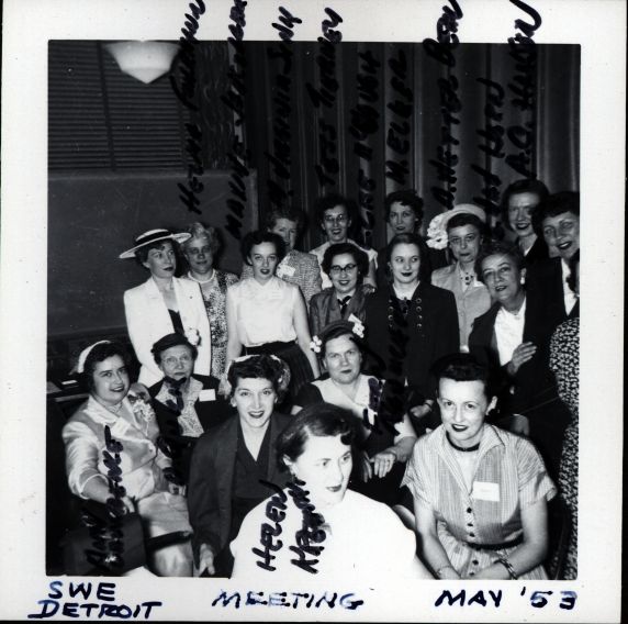 (10515) SWE Detroit, Meeting, 1953