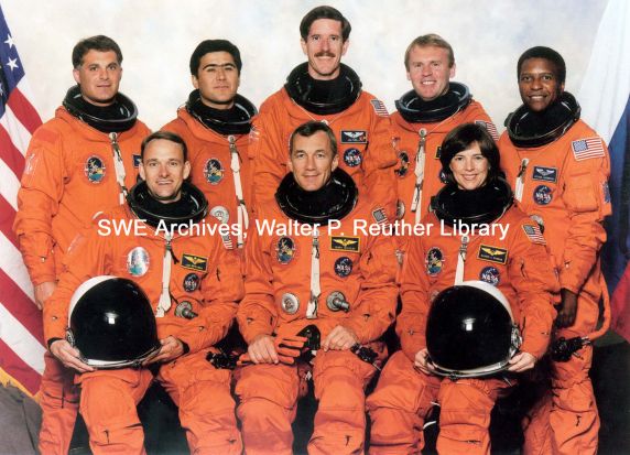 (1247) Bonnie Dunbar, NASA Shuttle Mission Crew