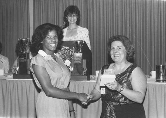 (2125) Tuskegee Institute, Best New Student Section Award, 1981 National Convention
