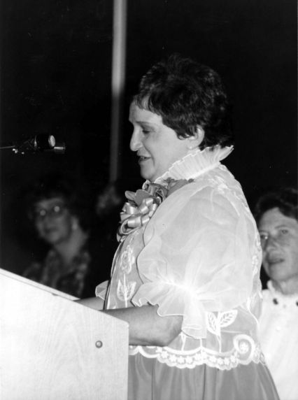 (2141) Harriett Rigas, Achievement Award, 1982 National Convention