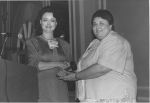 (2148) Suzanne Jenniches, Kathleen Harer, President's Gavel, 1988 National Convention