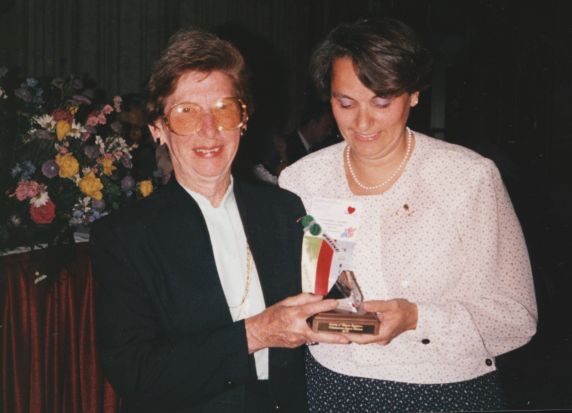 (2151) Ada Pressman, Achievement Award Prism, 1991 National Convention